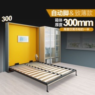 Wall Bed Invisible Bed Hardware Accessories to Thin Murphy Bed Space-Saving Folding Bed Flip 2 M Hidden Flip Bed