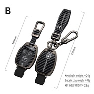 Key Cover For Mercedes Benz AMG W205 W205C W203 W210 W211 W124 W202 W204 CLA GLA GLK AMG GLC