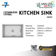 LEVANZO Kitchen Sink Signature 7 Series #6547