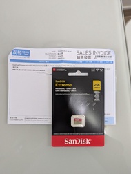 SanDisk Extreme microSD MICROSDXC記憶卡 256GB SDSQXAV-256G-GN6MN香港行貨