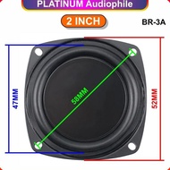 READY || PASSIVE BASS RADIATOR 2 INCH 3 INCH 4 INCH MEMBRAN WOOFER