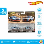 Hot Wheels Premium Twin Pack 2-Pack Lancia Rally 037 - Fiat 131 Abarth Gulf