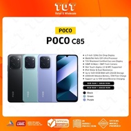 POCO C85 (6/8GB RAM + 128/256GB ROM) 6.9-Inch 120Hz Dot Drop Display I MediaTek Helio G81-Ultra I 60