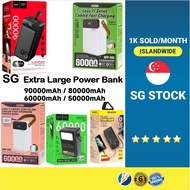 🔥[SG]🔥 AWEI 50000mAh REMAX 80000mah 60000mAh Hoco 90000mAh Powerbank / Power Bank - Fast Charging 22