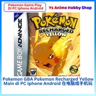 【GBA Game Main di PC IPHONE ANDROID  】 GBA Pokemon Recharged Yellow Pikachu battle PC Phone GAME