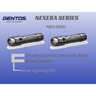 Flashlight Gentos Japan NEX-905D NX 905D Double-Layered Alminium Body Flashlight