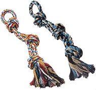 PSK PET MART Dog Toys for Aggressive Chewers - Set of 2 Heavy Duty XL Dog Rope Toy for Large Breed P