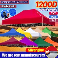 【Extra thick】8X8 10X10 Night Market Canopy Top Roof 80cm Express Khemah Niaga Bumbung Canvas Khemah 