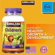 KIRKLAND Signature Children Daily Multivitamin Gummies 160 Gummies Complete Vitamins for Kids Vitamin A Vitamin B Vitamin C Vitamin D
