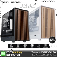 Tecware TIMBER M Earthy Aesthetic Case | M-ATX Casing with Pre-Installed 4X Fans