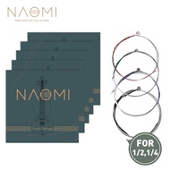 1 Set 4/4 3/4 1/2 1/4 1/8 Naomi Violin String Nickel String G D a  E Strings Fiddle String Violin Ac