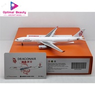 JC Wings 1: 400 EW4333005 Hong Kong Dragon Airlines A330-300 B-HLL Alloy Model