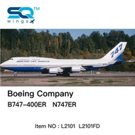 [Ready Stock Sale] Pre-Order SQ Wings L2101 1: 200 Boeing Original Factory B747-400ER N747ER Alloy M