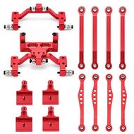 For WPL 1/16 C64 RC Car Metal Front and Rear Linkage Seat Pull Rod Seat Upgrade Servo Fixing Seat Se