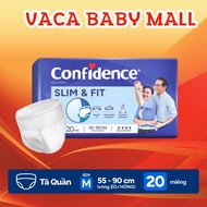 Confidence Slim &amp; Fit Adult Diapers / Diapers size M20 (20 Pieces)