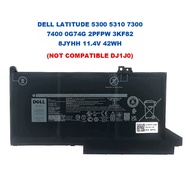 DELL LATITUDE 5300 5310 7300 7400 OG74G 0G74G 2PFPW 3KF82 8JYHH 11.4V 42WH (NOT COMPATIBLE DJ1J0) LA