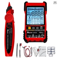 Handheld Portable 2in1 Network Cable Tester Multimeter LCD Display with Backlight Analogs Digital Search POE Test Cable Pairing Sensitivity Adjustable Network C  Tolo4.03