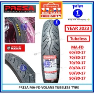 TAYAR TIRES PRESA MAXXIS VOLANS TUBELESS MAFD 70/90/17 80/90/17 60/80/17 70/80/17 80/80/17 90/80/17 *2023*