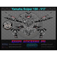 Decals for Yamaha Sniper 150 - V17