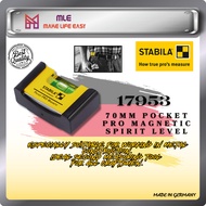STABILA POCKET PRO MAGNETIC SPIRIT LEVEL | MINI POCKET WATER LEVEL - 17953