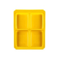 TGM - 白金矽膠副食品冷凍儲存分裝盒 (XL - 黃色)