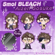 [AVAILABLE] READ DESCRIPTION CAREFULLY - Key 4cm SMOL BLEACH color background | AIZEN SOSUKE BANNER