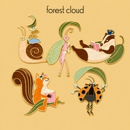 Forest Cloud Character Enamel Pins
