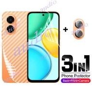 HONOR X7e 4G 5G 3in1 Front Back Lens Hydrogel Film For Honor X7e X7E HonorX7e 4G 5G 2026 Smartphone 