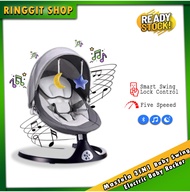 Ringgit Shop Mastela 3IN1 Baby Swing Newborn Mosquito Auto Swing Leaf Bouncer Electric Baby Rocker Buaian Bayi Elektric