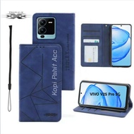 HP Vivo V25 Pro 5G V2158 Flip Cover Wallet Case Magnetic Flip Wallet Casing