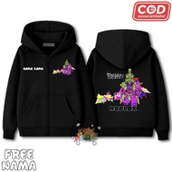Roblox Forsaken Kids Hoodie Jacket 1x1x1x1 Roblox Forsaken Kids Zipper Hoodie/ 1x1x1x1 Free Name/