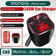 HORANSHOP Monqiqi 200W Car Charger Fast Charging Car Power Inverter 200W 12V / 24V Inverter Charger 