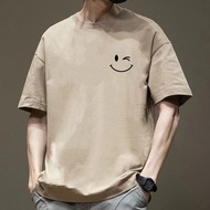 短袖大尺码男装 t shirt man summer casual t shirt plus size men Clothes short sleeve t shirt for men top loo