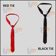 Black tie-Red tie Zip tie/Non-zip tie
