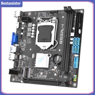 LGA 1150 Placa Mae เดสก์ท็อปเมนบอร์ดคอมพิวเตอร์กิกะบิตอีเธอร์เน็ต LGA1150 B85เมนบอร์ดเกมรองรับแกน4th