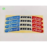 Rim Sticker rim list/ rim cutting/ takasago Excel asia/