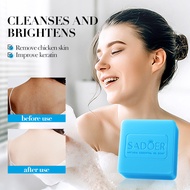 SADOER Sea Salt Essential Oil Soap Handmade Soap Bath Soap Cleansing Body Soap