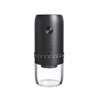 電動咖啡磨豆機推薦｜陶瓷磨芯｜Type-C｜一鍵研磨｜自動斷電｜便攜磨豆機｜充電磨豆機｜鮮磨咖啡｜觸控磨豆｜磨豆咖啡機｜豆到杯【香港行貨】（黑色）