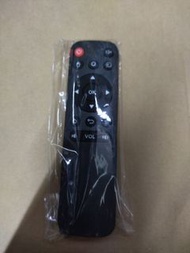 USB 電視盒萬能遙控器，黑色遙控器