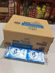 Paket Murah 1 Dus Susu frisian flag kental manis sachet putih / susu frisian flag sachet