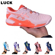 ASICS Gel-Resolution 9 Ladies Professional Cushioning Running Shoes Cushioning Tennis Shoes Badminto