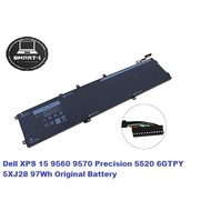 Dell XPS 15 9560 9570 Precision 5520 6GTPY 5XJ28 97Wh Original Battery