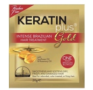 KERATIN PLUS GOLD - Intense Brazilian Hair Treatment 20g