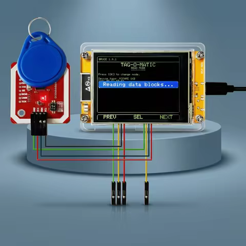 Bruce CYD 2432S028 ESP32 GNSS ATGM336H NFC PN532 Wi-Fi Bluetooth and defensive tools enable network