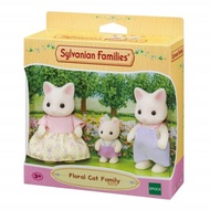 SYLVANIAN FAMILIES Sylvanian Family Floral Cat Family Toys Collection