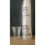 TPI G 8OZ | Transparent Plastic Cup 8oz (50pcs) | Cawan Plastik