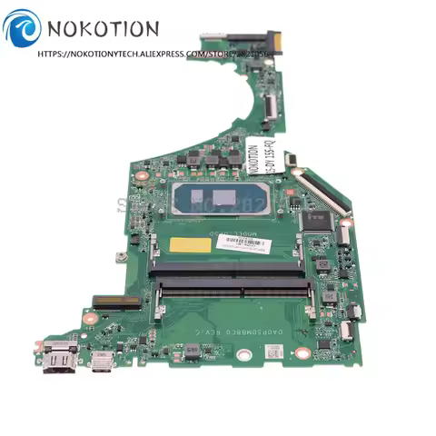 NOKOTION TPN-Q222 For HP 15-DY 15S-FQ DA00P5MB6D0 Laptop Motherboard I3-1005G1 CPU DDR4 L71755-601 L
