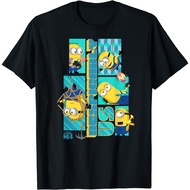 Kaos Anak Minions Despicable Me 4 Despicably Us Minions T-Shirt Fashion Baju Atasan Anak Laki Laki P