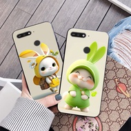 Huawei / y6 2018 Case With Super Cute Rabbit Print
