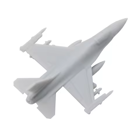 5PCS F-16C Fighting Falcon Resin Fighter Aircraft Battle-plane 1/2000 1/700 1/350 Length 6mm 21mm 42